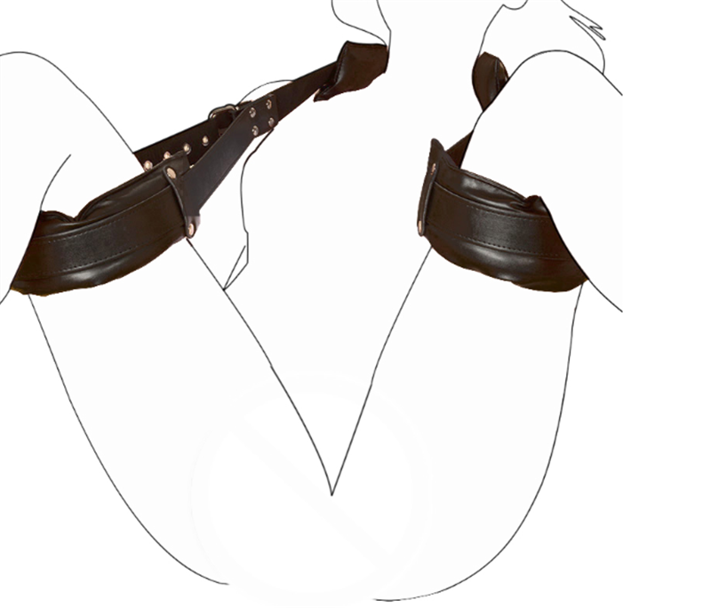 Sm Fun Binding Leg Restraint Belt M-shaped Restraint Belt