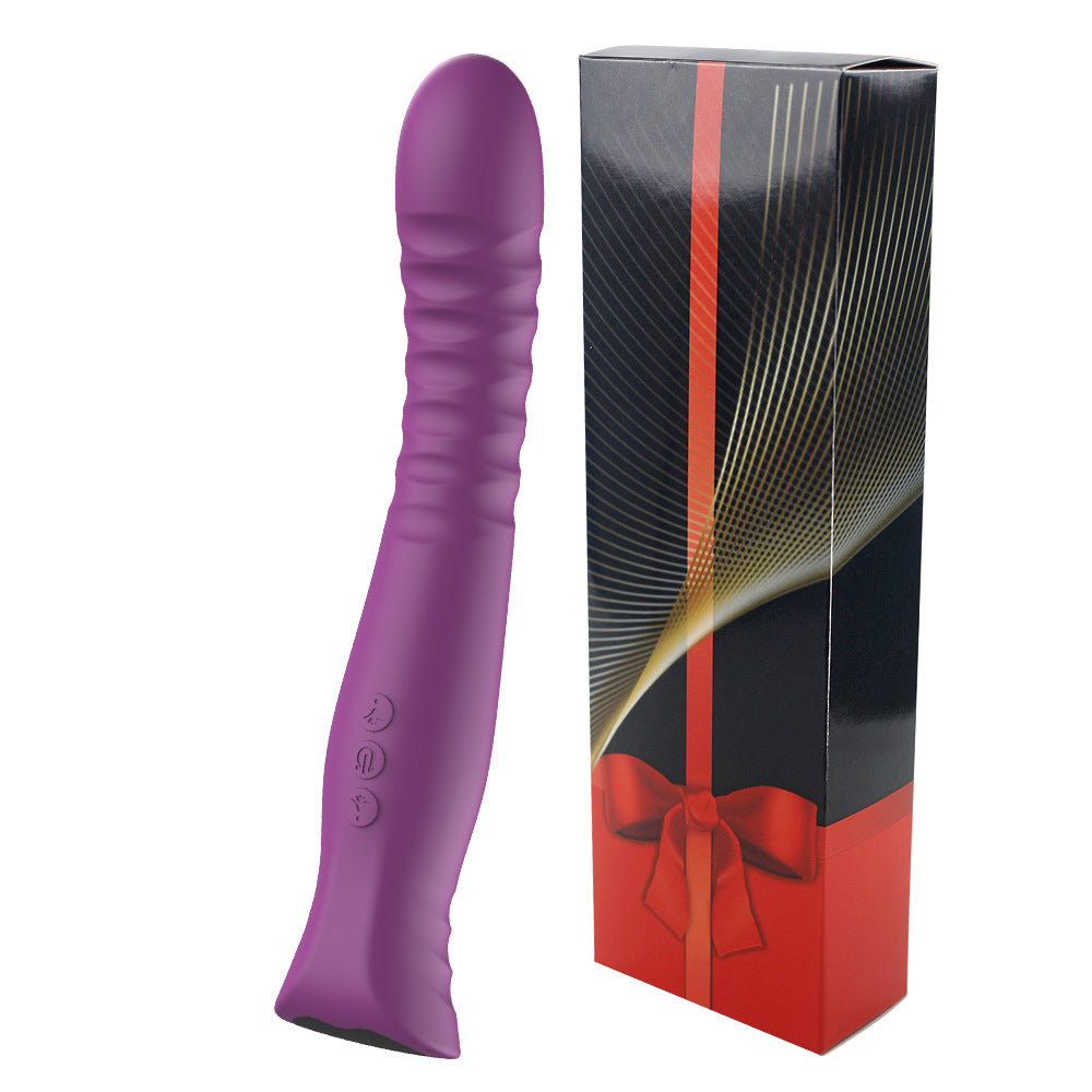 Rechargeable Silicone Electric Plastic Toy Massager