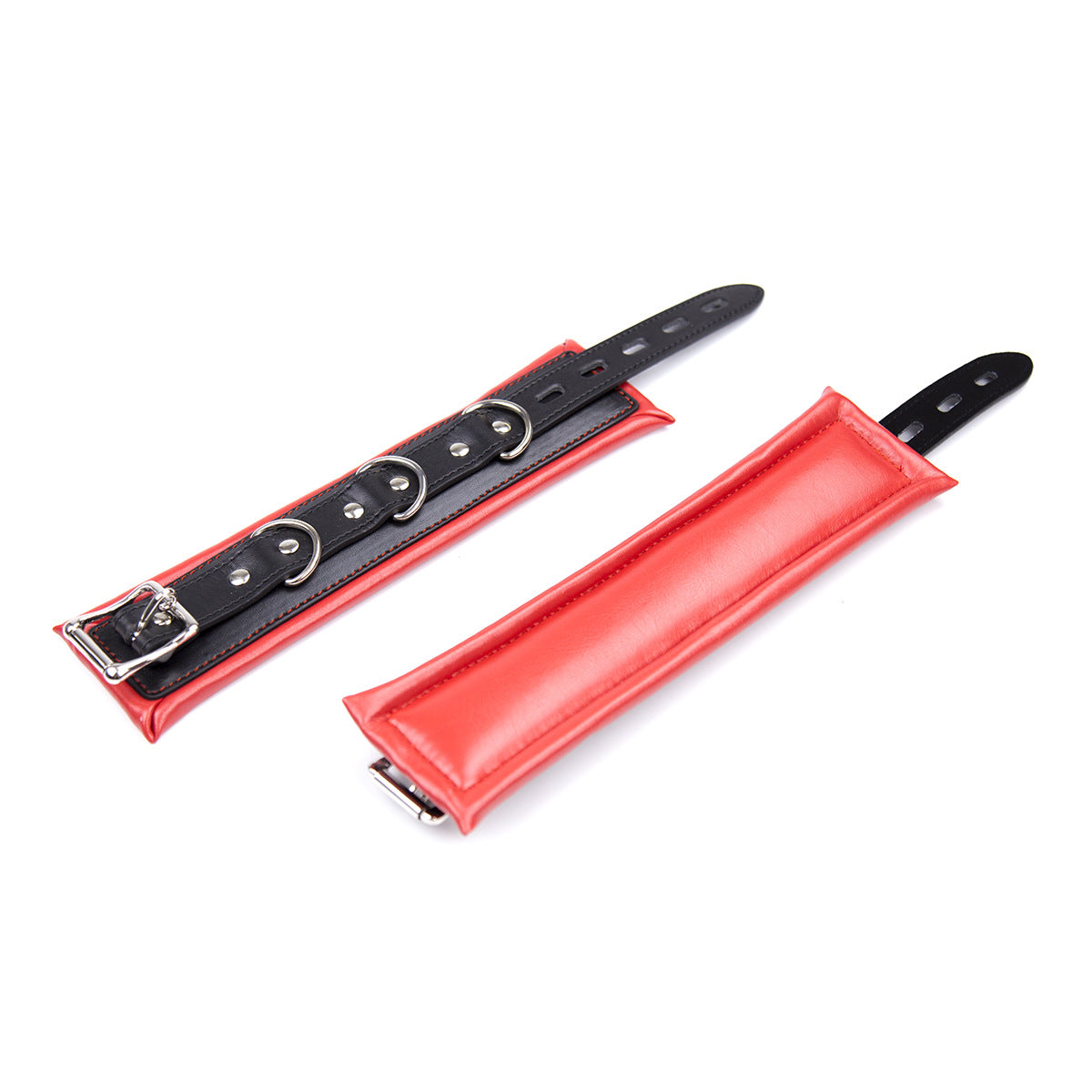 Leather Handcuffs Restraint Strap Toy