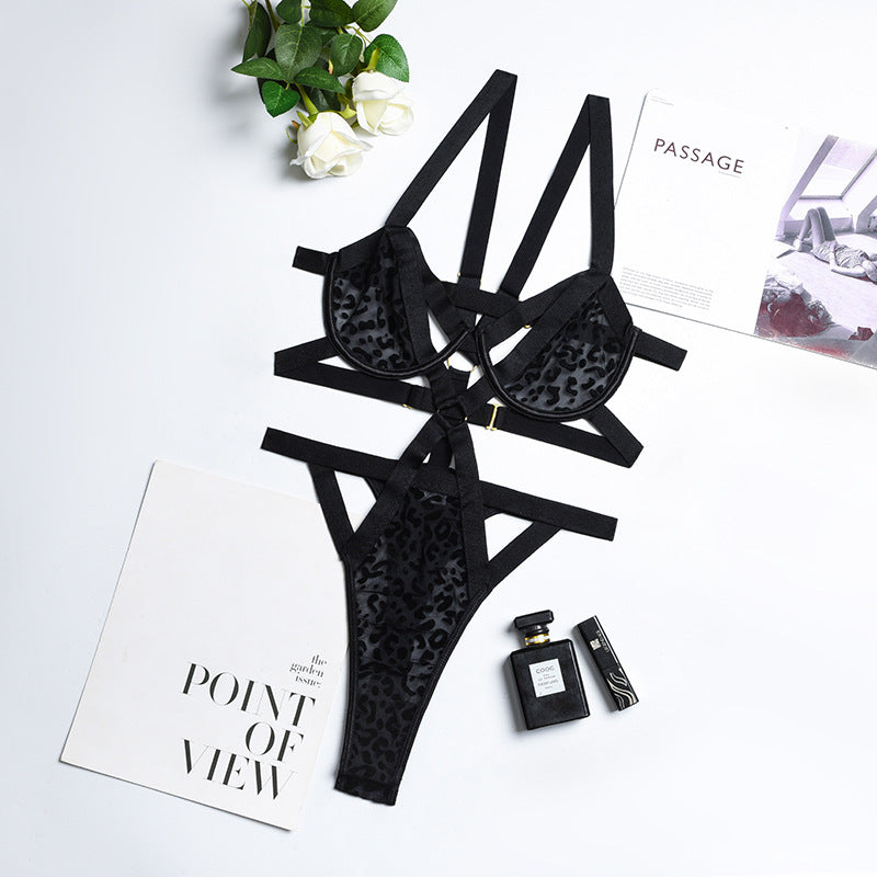 Body de lencería de moda con perspectiva de encaje para mujer