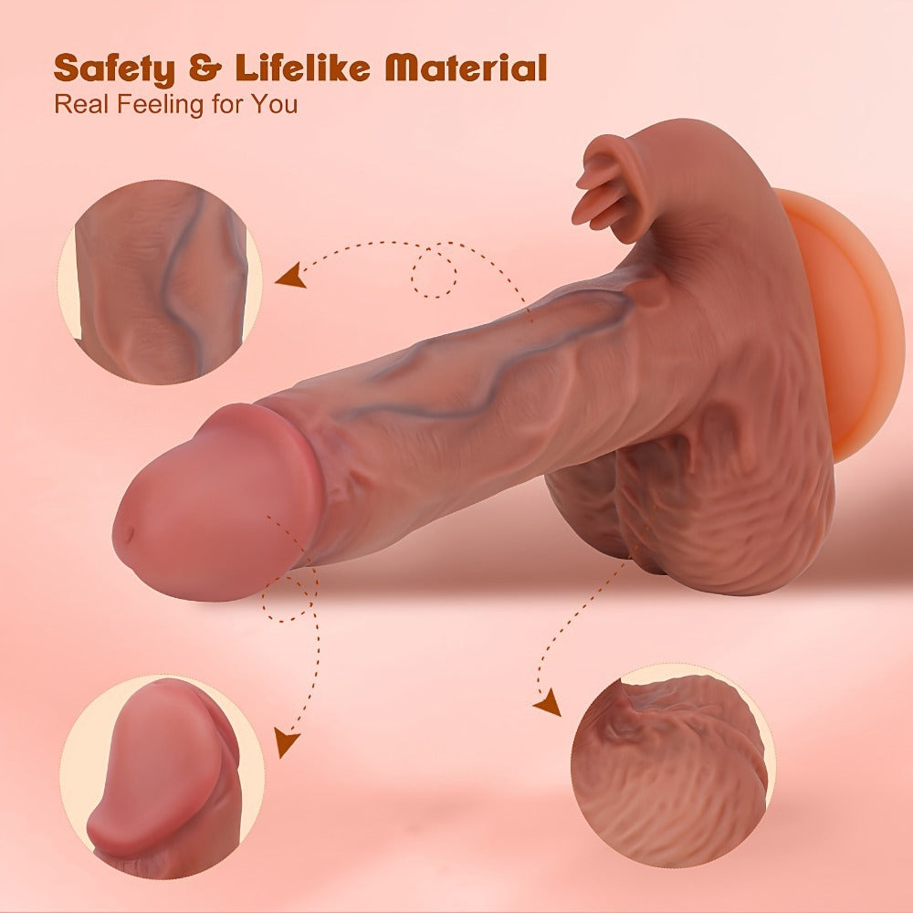 Female Vibrating Realistic Penises