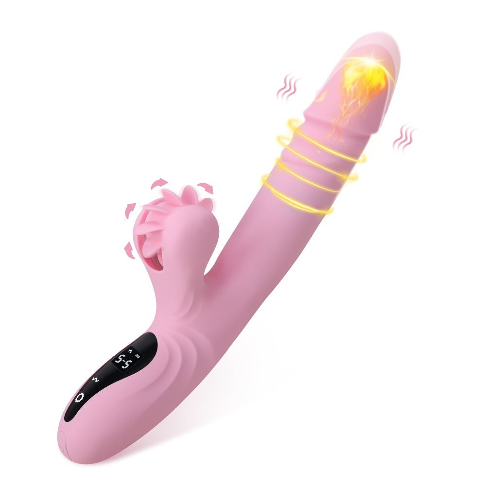 Female Dildo Masturbator with lick mode