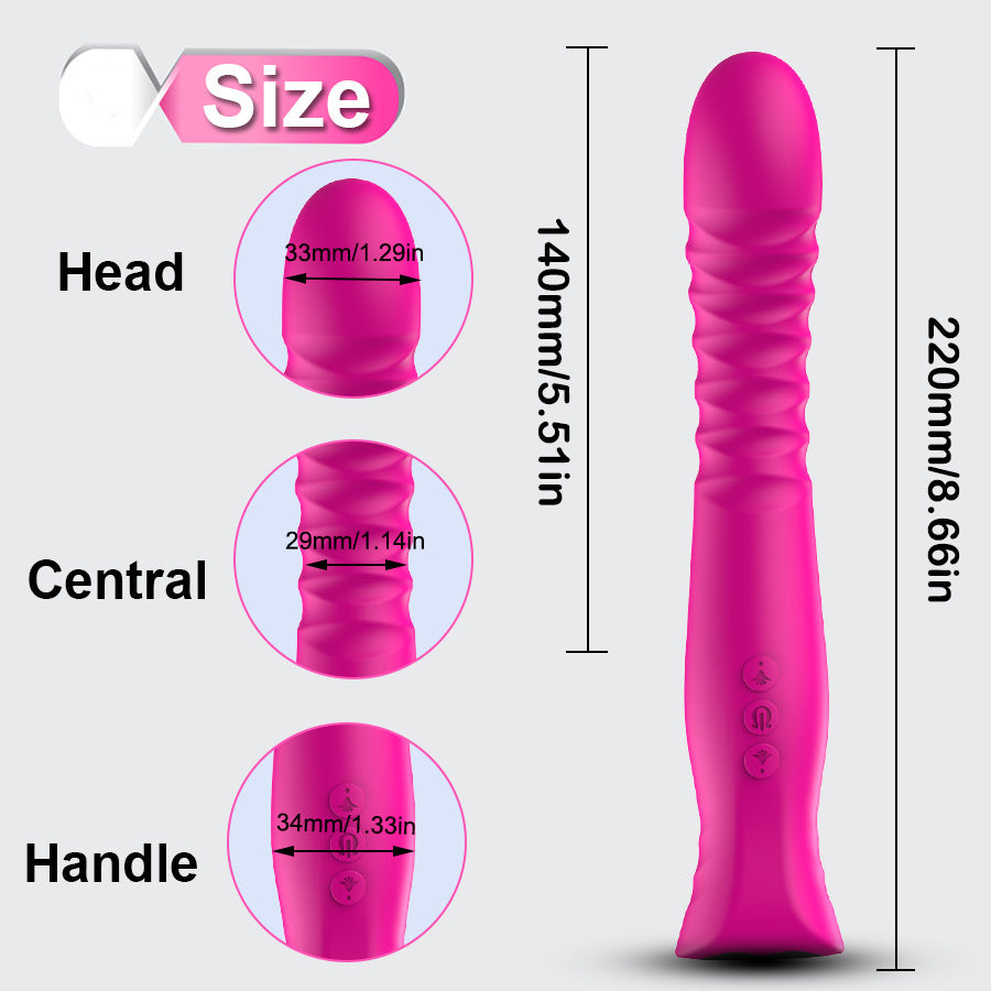 Rechargeable Silicone Electric Plastic Toy Massager
