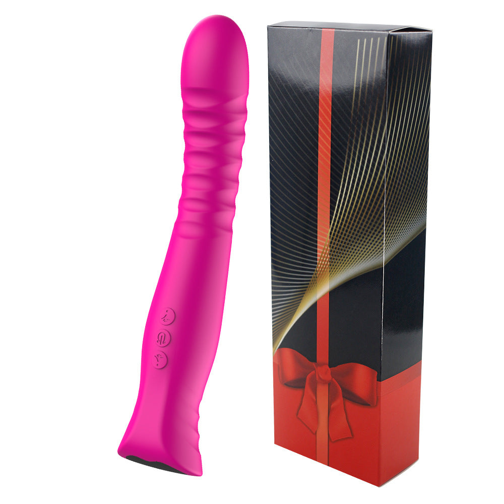 Rechargeable Silicone Electric Plastic Toy Massager