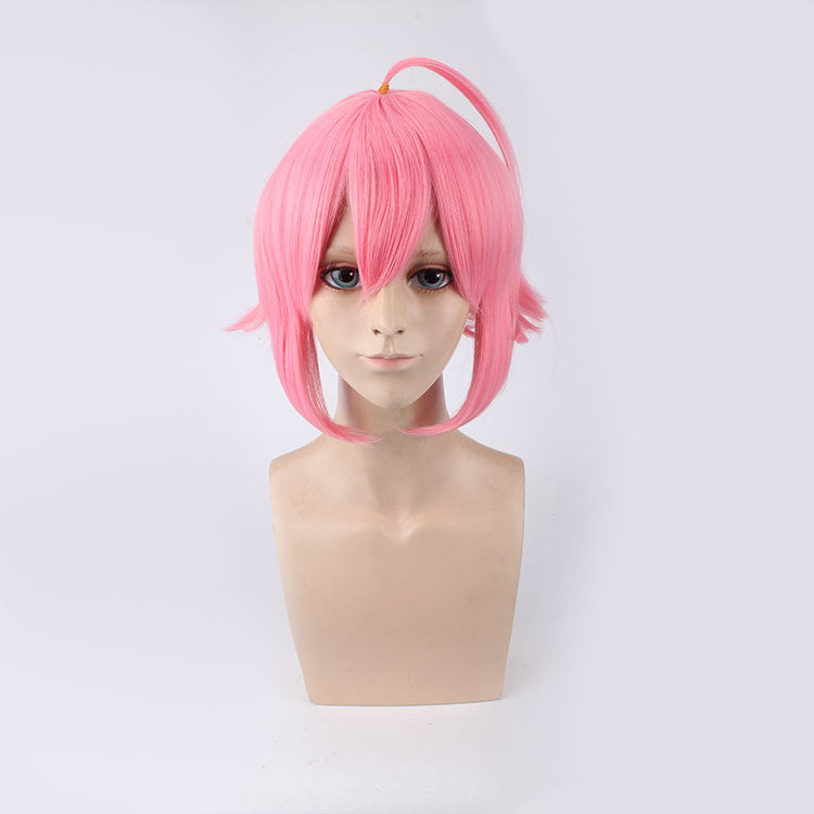 粉色上翘cosplay假发