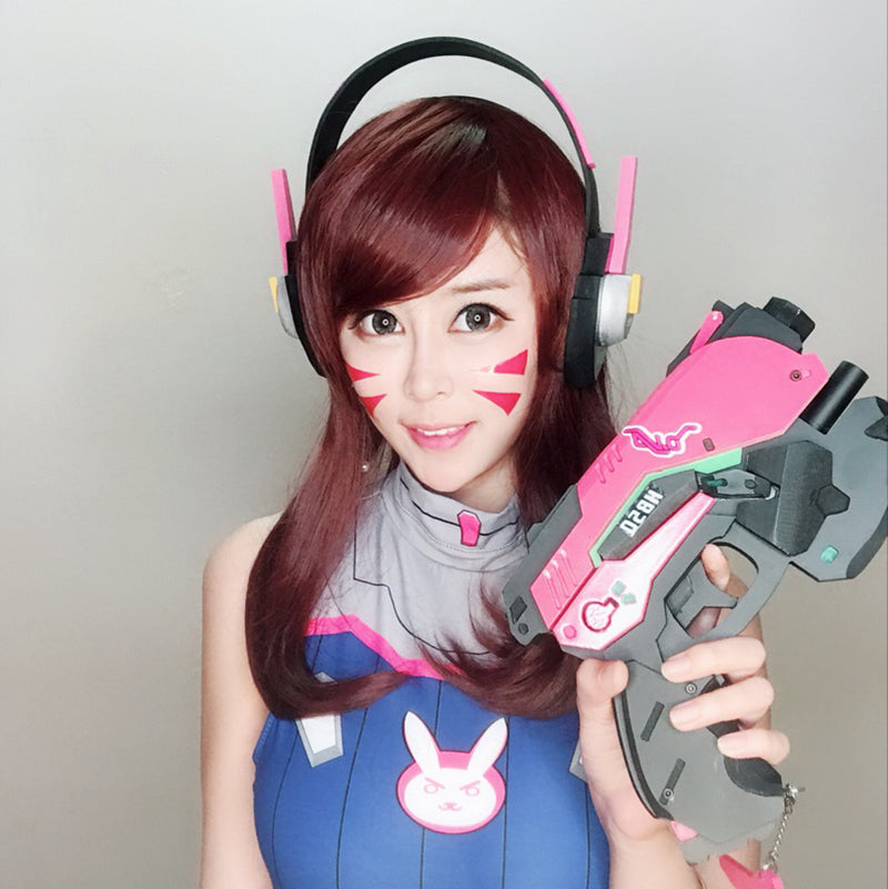 D.va DVA 松哈娜 栗子 Cosplay 假发