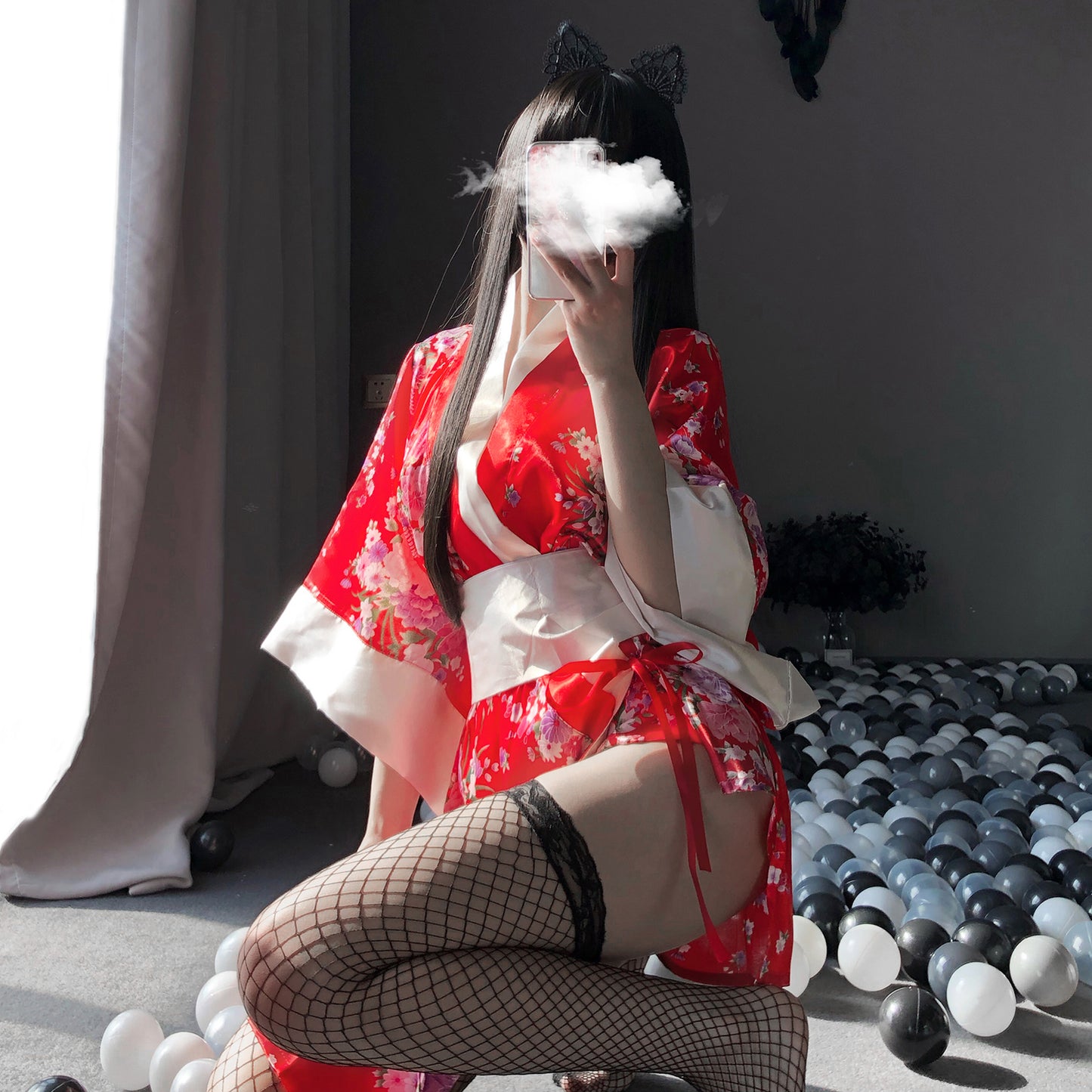 Cosplay Japanese kimono