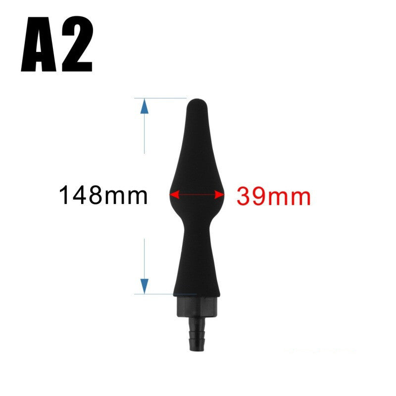 Silicone adult flusher