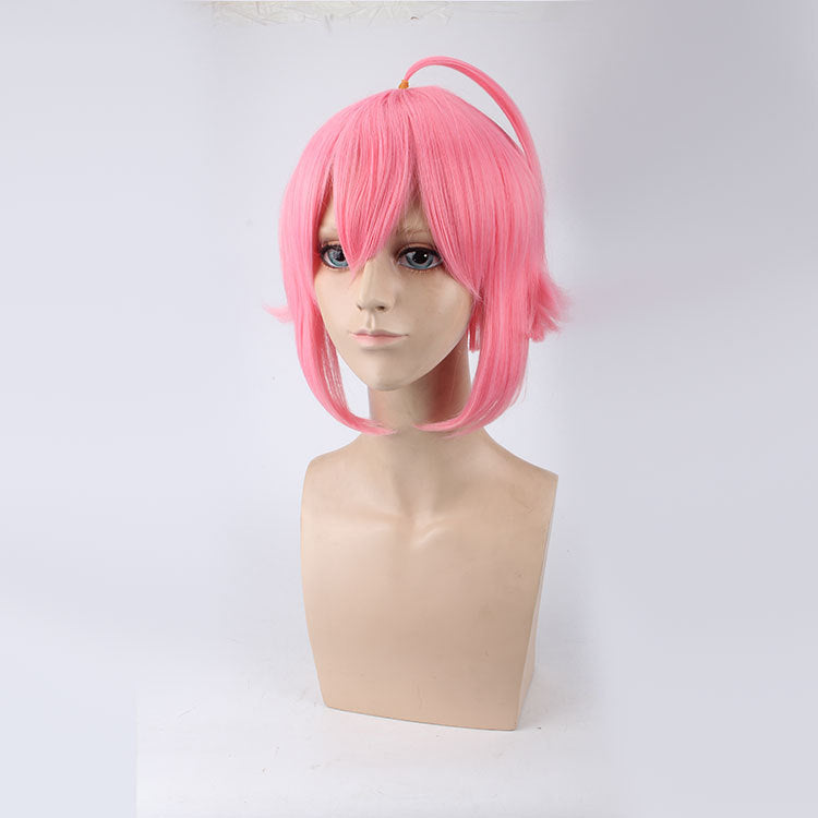 粉色上翘cosplay假发