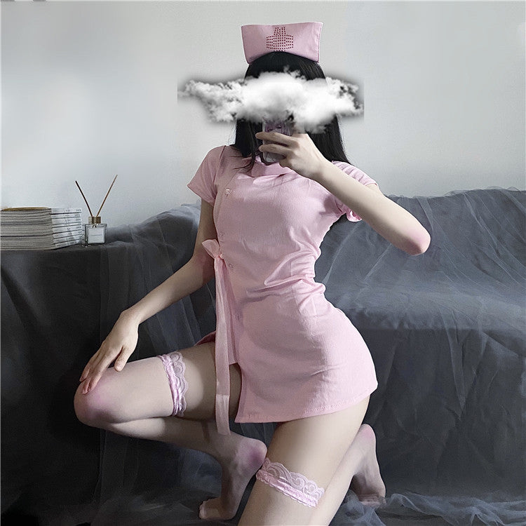 Sexy Lingerie Temptation Suit Sexy Tight Uniform Miniskirt Cosplay