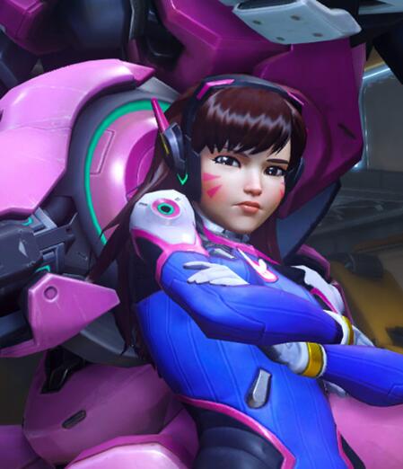 D.va DVA 松哈娜 栗子 Cosplay 假发