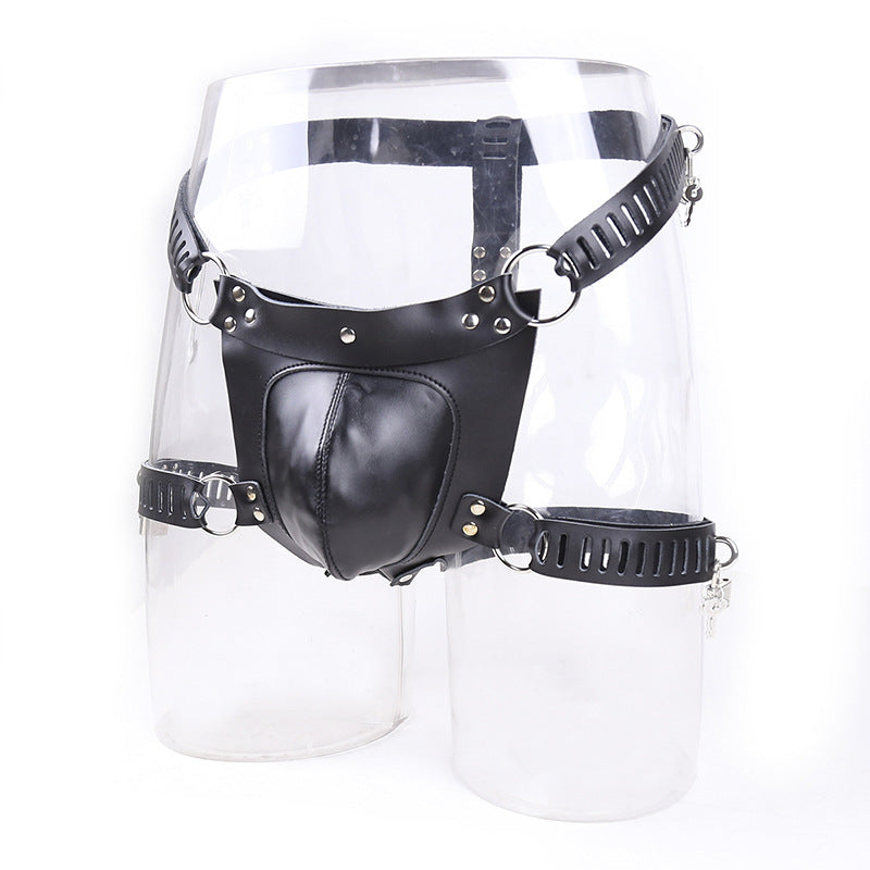 Bondage Coqueto Hombre Dispositivo Castidad Pantalones