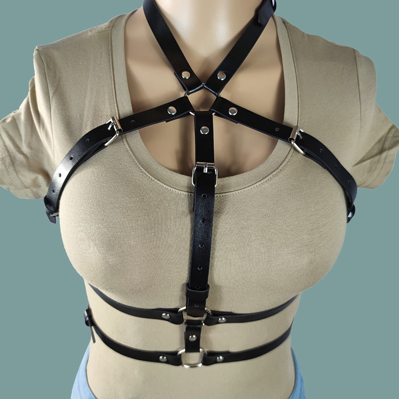束缚 Bdsm 安全带女性情趣内衣安全带套装