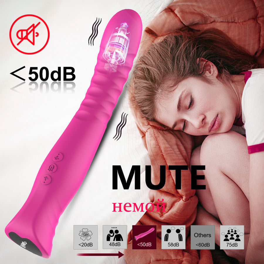Rechargeable Silicone Electric Plastic Toy Massager