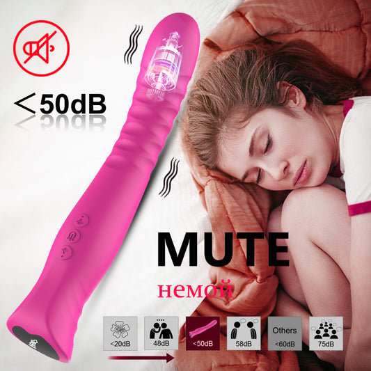 Rechargeable Silicone Electric Plastic Toy Massager
