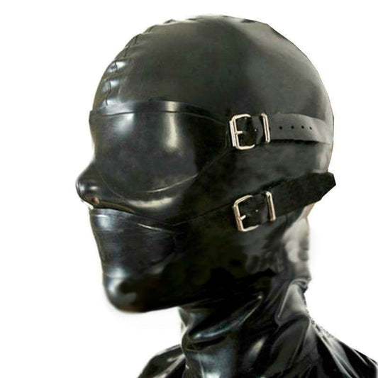Latex Mask Zip Cosplay Cosplay Fetish