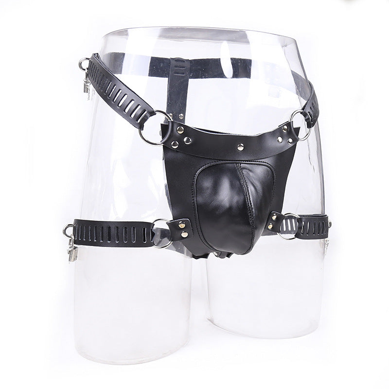 Bondage Coqueto Hombre Dispositivo Castidad Pantalones