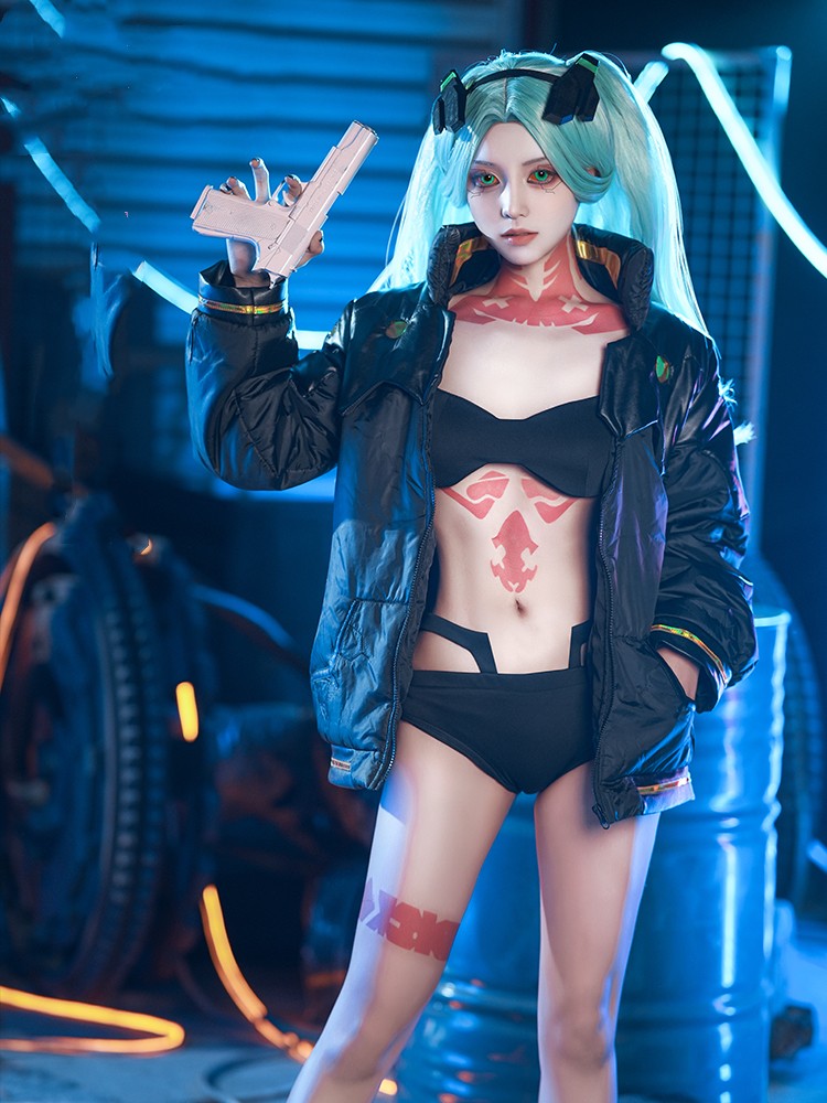Rebecca Coscyberpunk Edge Walker Clothes Rebecca Female Cospaly