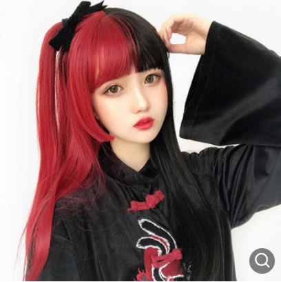 动漫cosplay假发女长直发