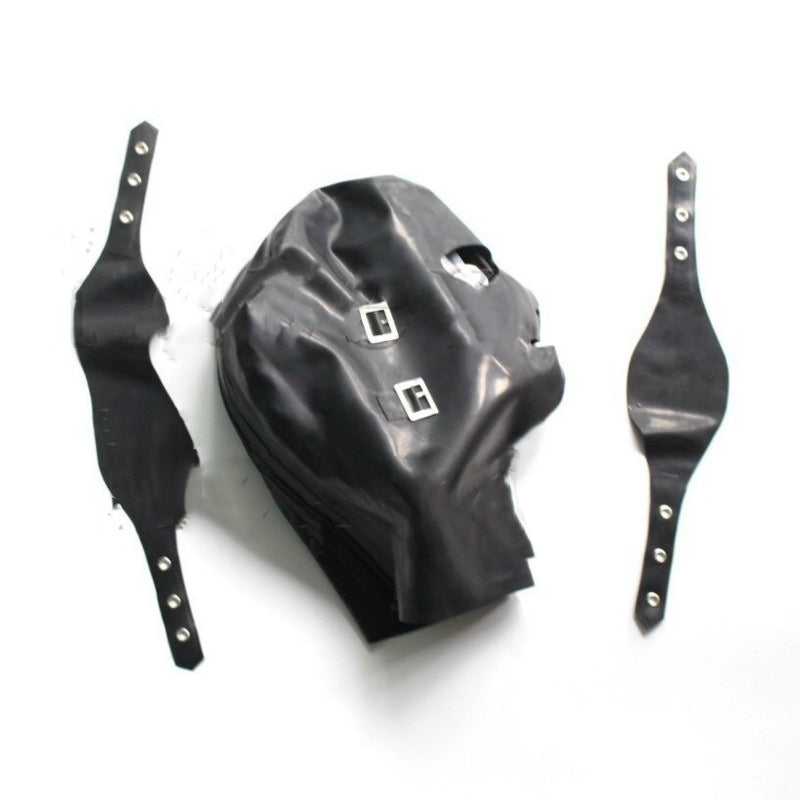 Latex Mask Zip Cosplay Cosplay Fetish